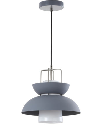 Paul 11" Farmhouse Metal LED Pendant - JONATHAN Y